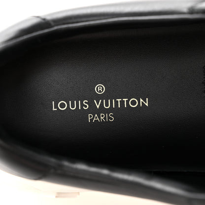 Louis Vuitton Calfskin Time Out Sneakers 39 Black 8 of 12