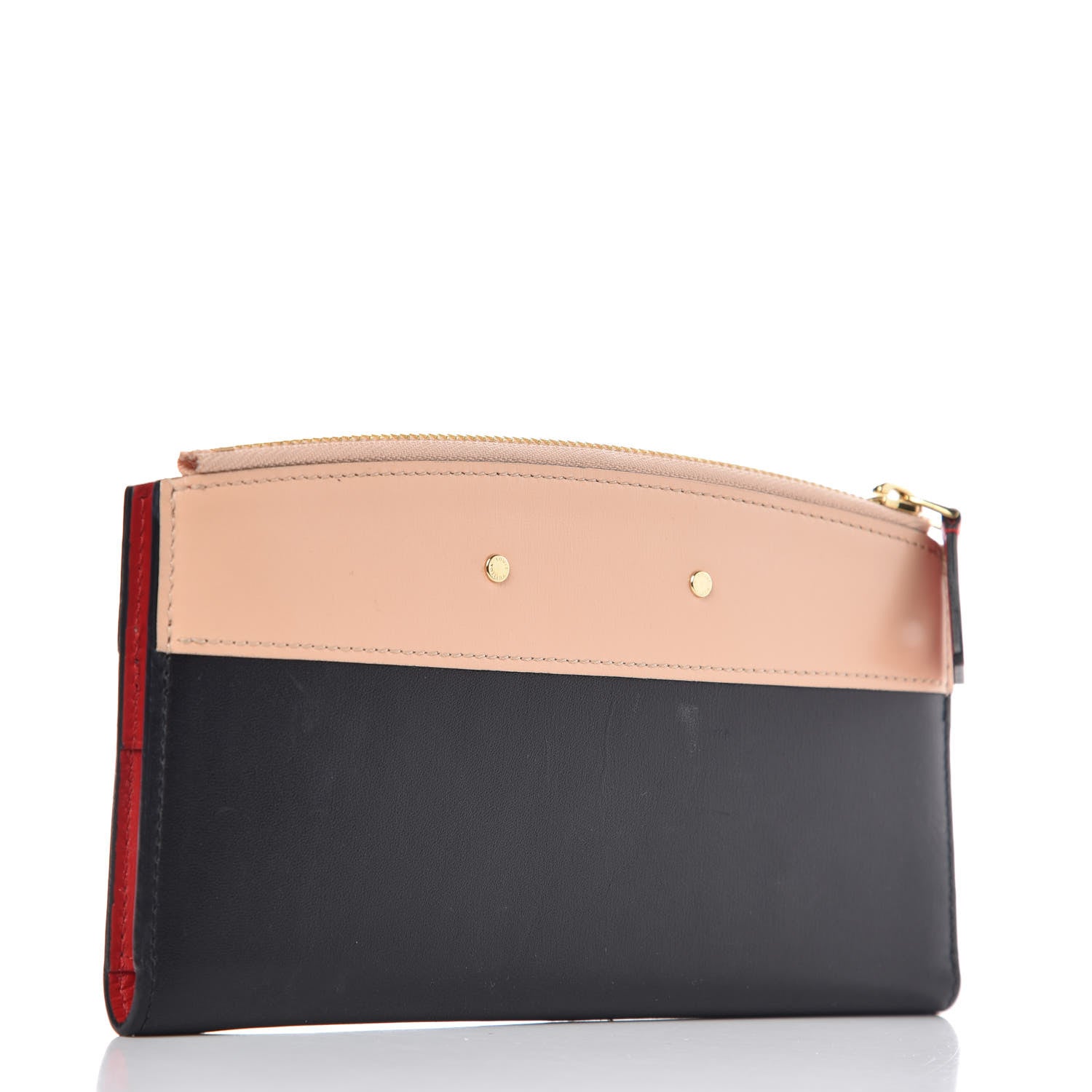 Louis Vuitton Calfskin City Steamer Wallet Black Creme Bourgogne 3 of 8
