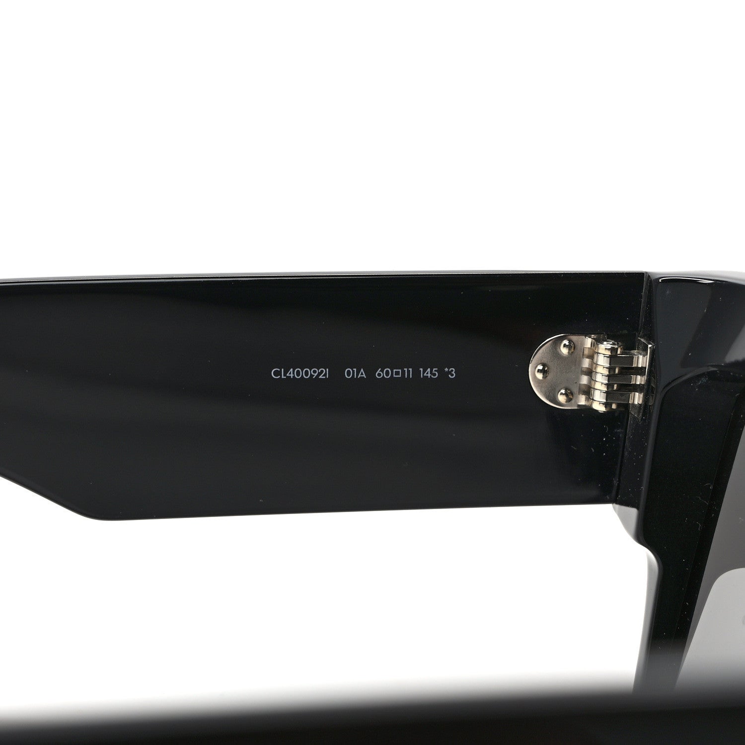 Celine Rectangular Sunglasses CL400921 Black 6 of 7