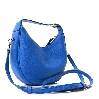 Celine Grained Calfskin Teen Lulu Shoulder Bag Ultra Blue 3 of 11