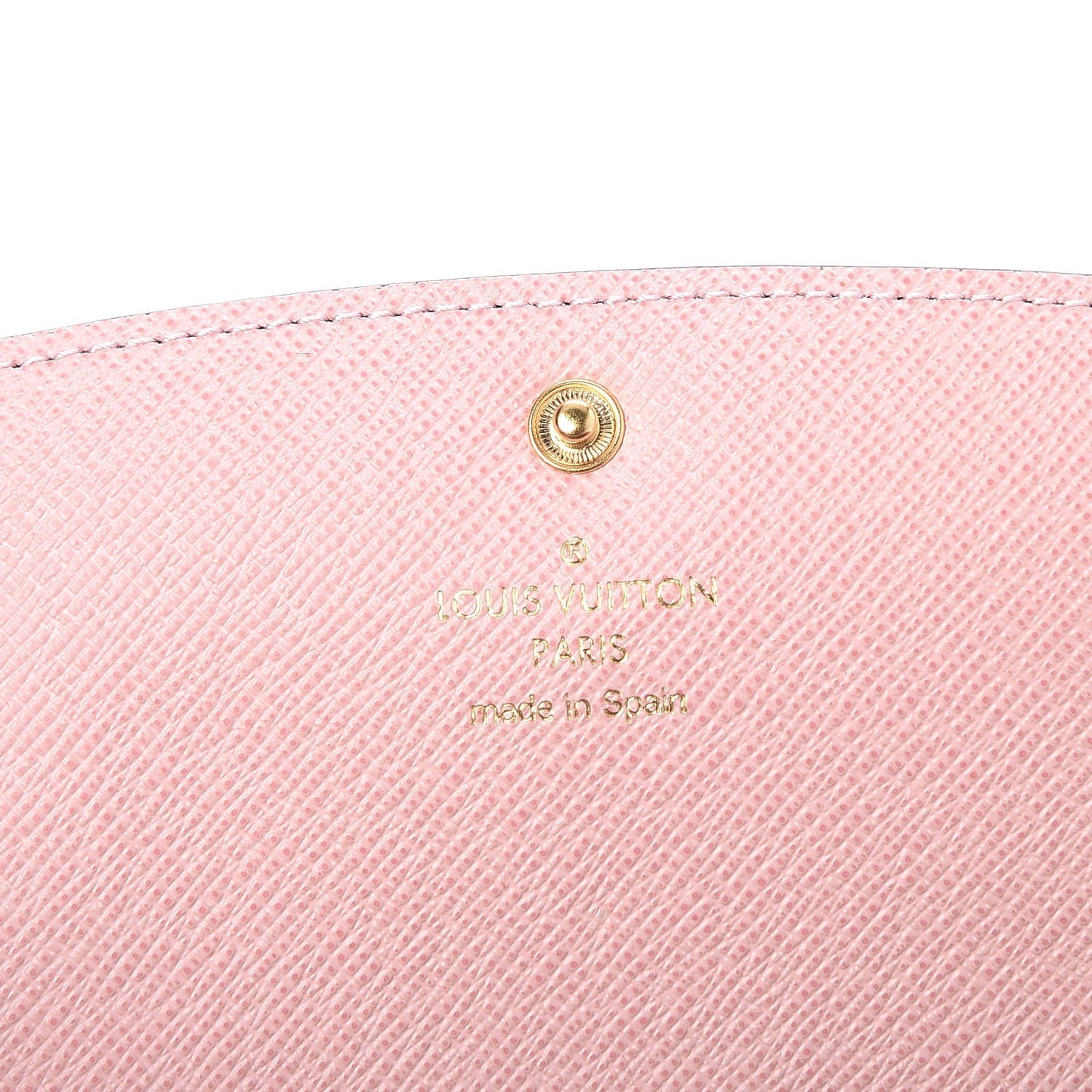 Monogram Emilie Wallet Rose Ballerine