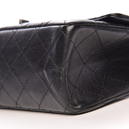 Chanel Aged Calfskin Quilted 2.55 Reissue 226 Flap Black 13 of 14