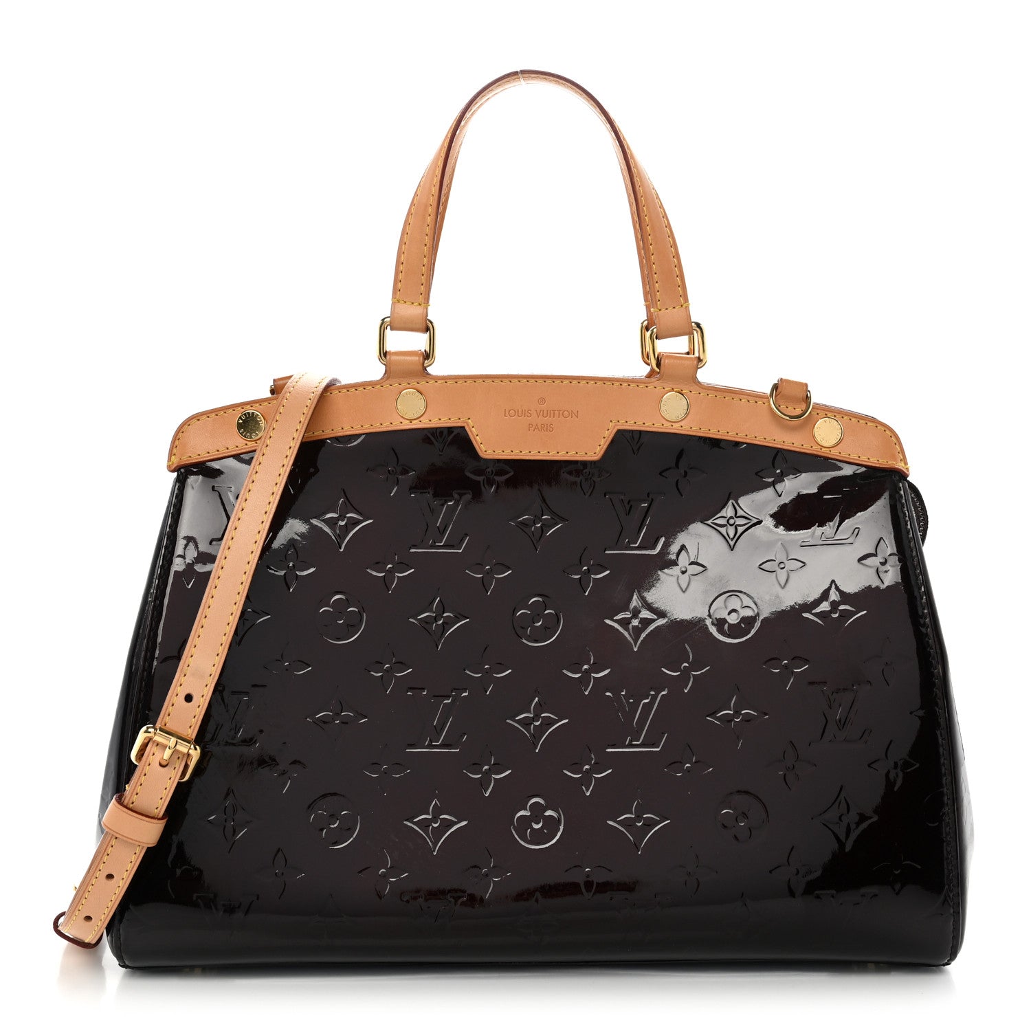Louis Vuitton Vernis Brea MM Amarante 1 of 10