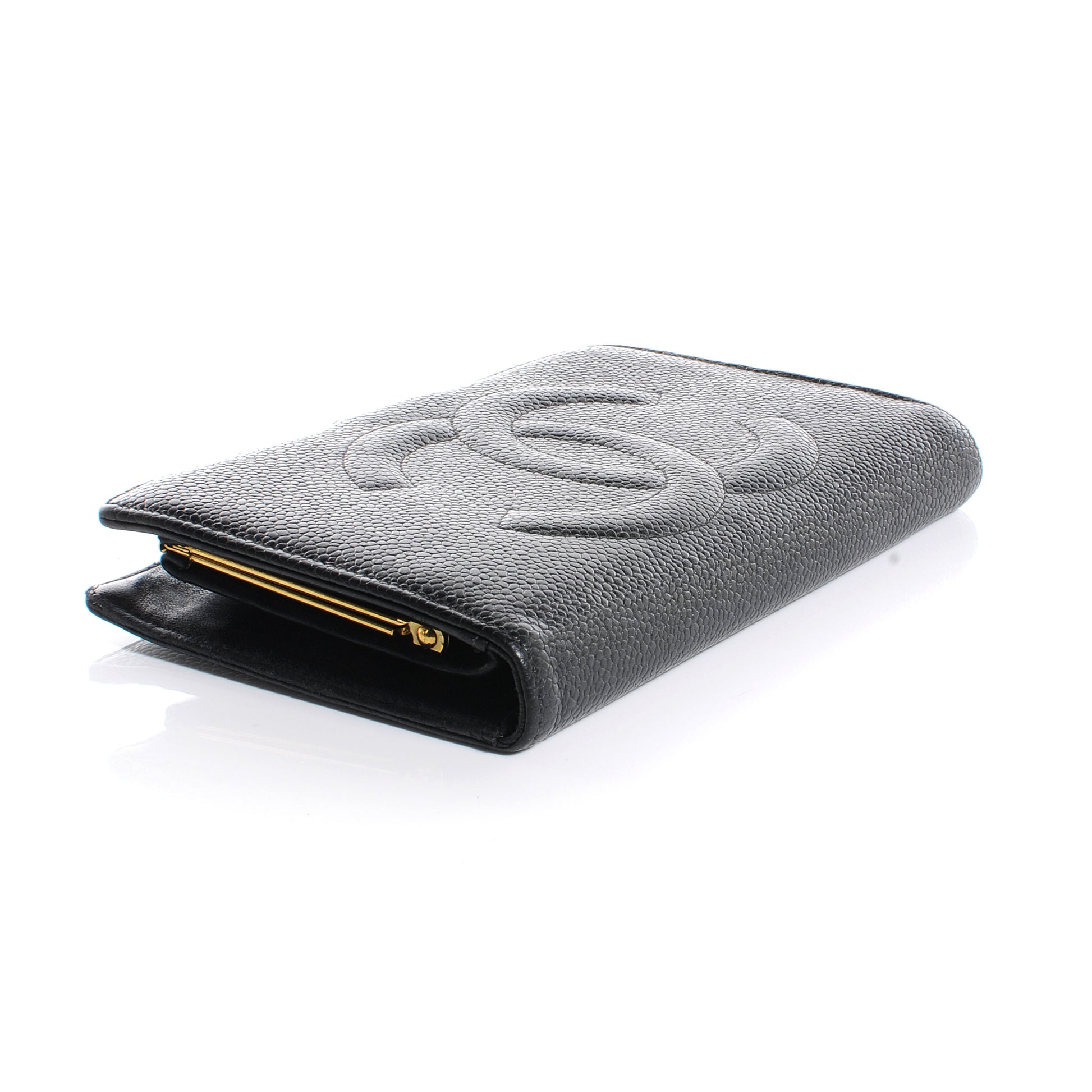 Chanel Caviar CC Wallet Black 4 of 8