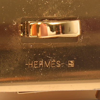 Hermes Shiny Alligator Kelly Dog Extreme Bracelet S Black 6 of 7