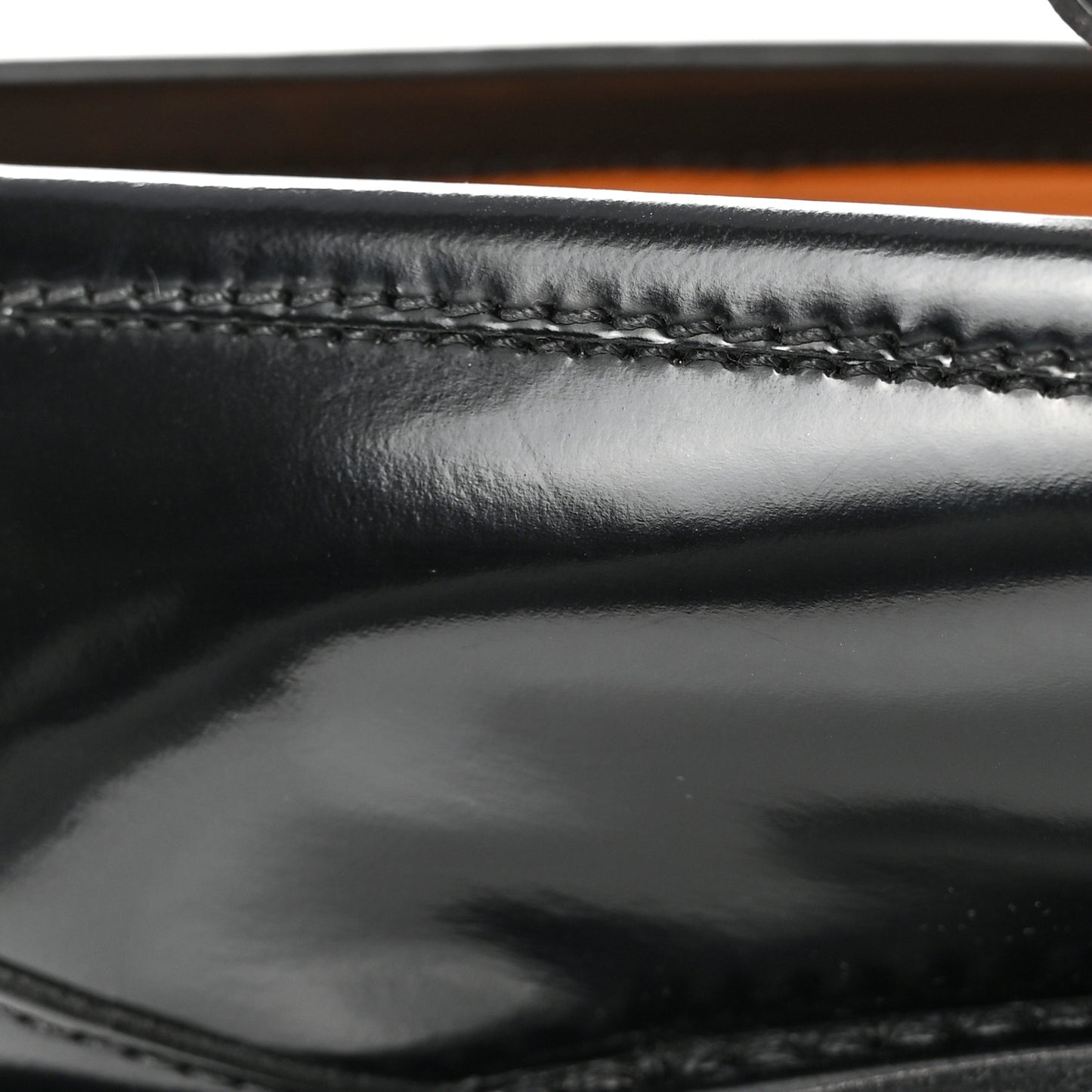 Cordovan Lux Womens Jeanne Platform Lug Sole 30/45mm Loafers 39 Black