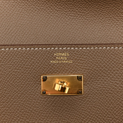 Hermes Epsom Kelly Longue Wallet Etoupe 6 of 8