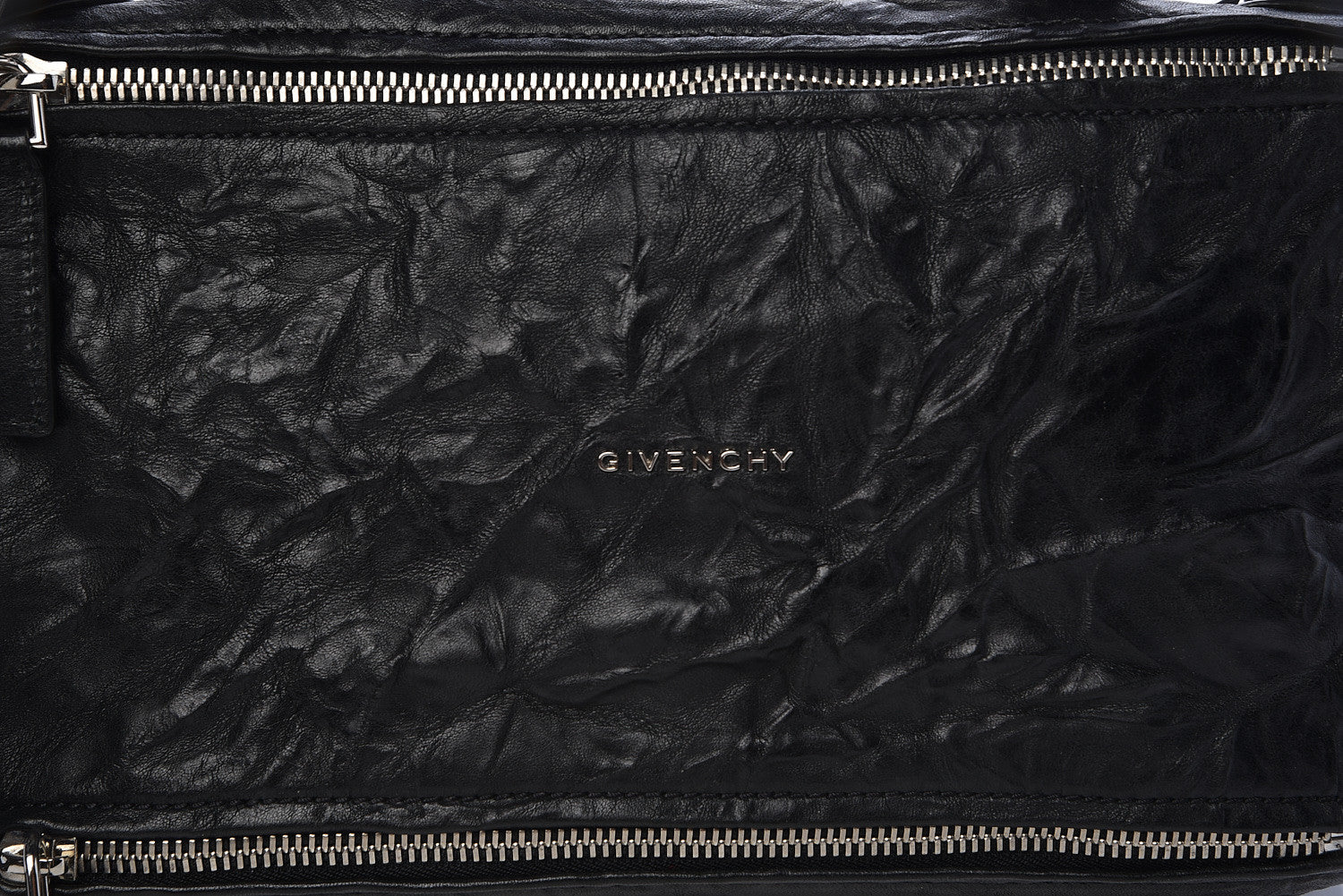 Givenchy Tumbled Sheepskin Medium Pandora Bag Black 8 of 10