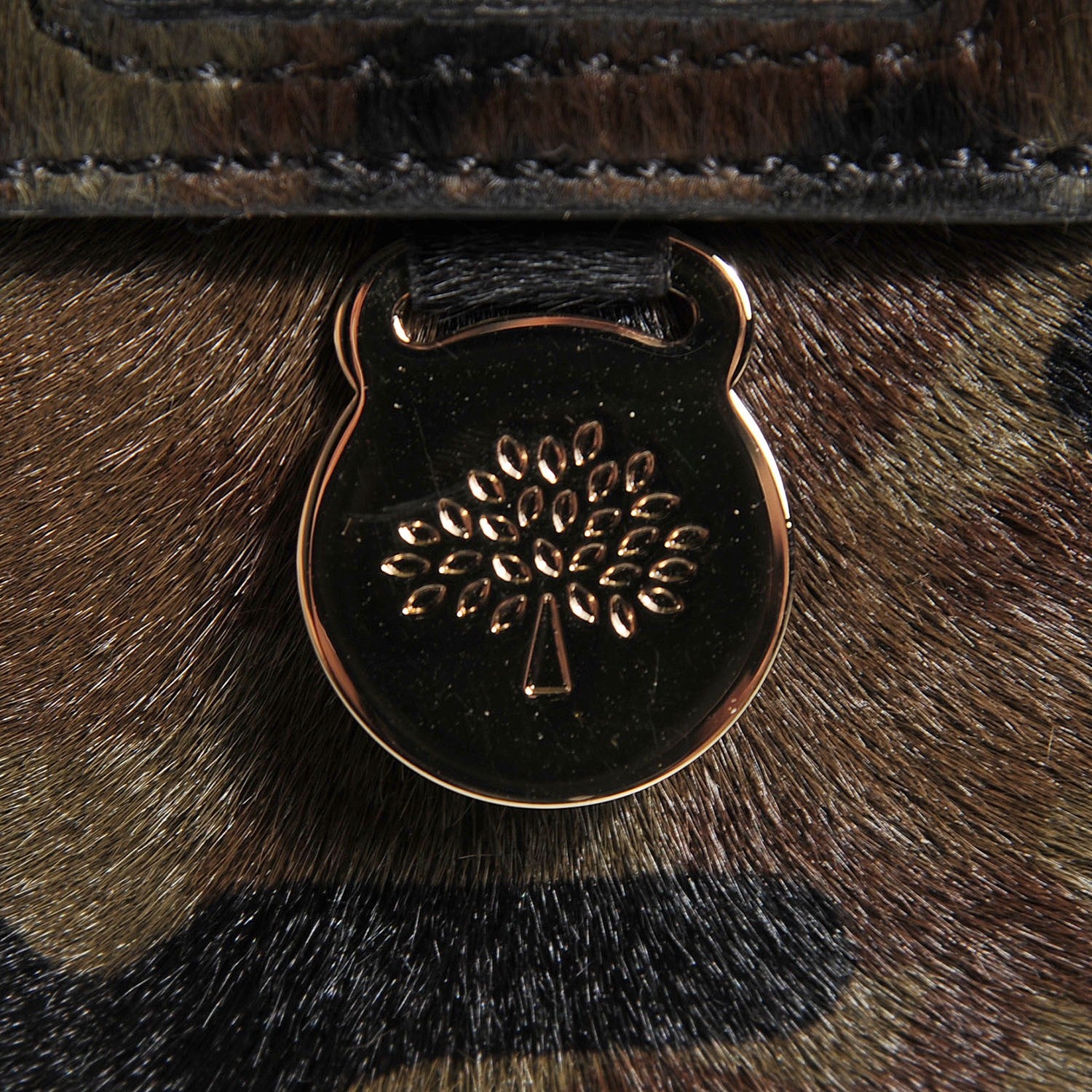 Mulberry Calf Hair Camo Cara Delevingne Mini Backpack 10 of 11