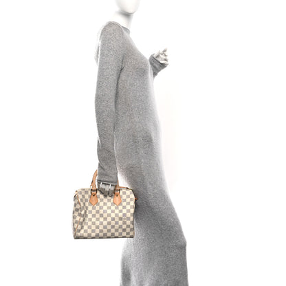 Louis Vuitton Damier Azur Speedy 25 2 of 10