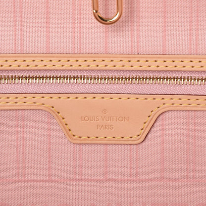 Louis Vuitton Damier Azur Neo Neverfull GM Rose Ballerine 6 of 8
