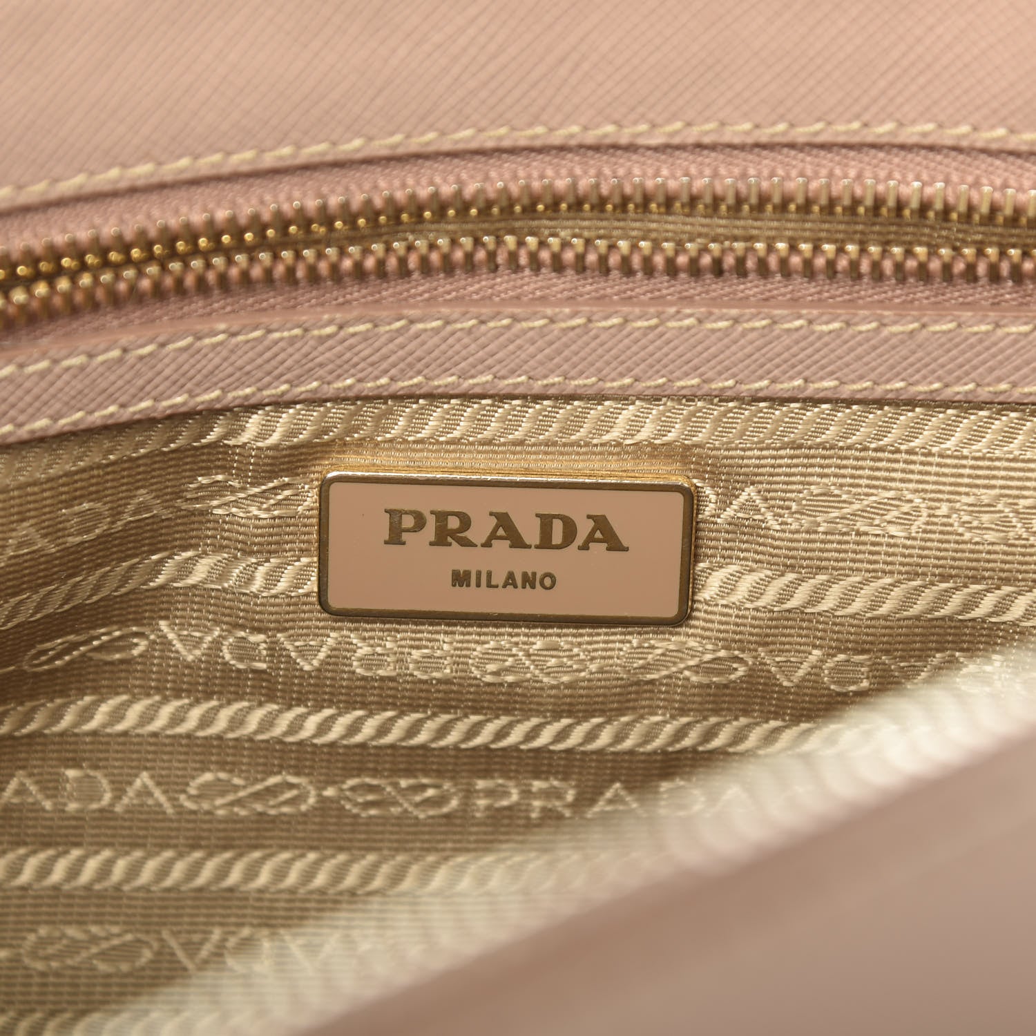 Prada Saffiano Medium Galleria Double Zip Tote Cammeo 6 of 12