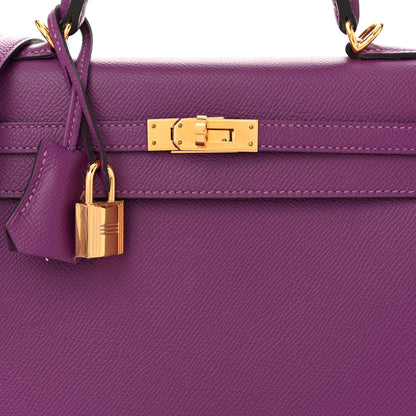 Hermes Epsom Kelly Sellier 25 Anemone 8 of 12