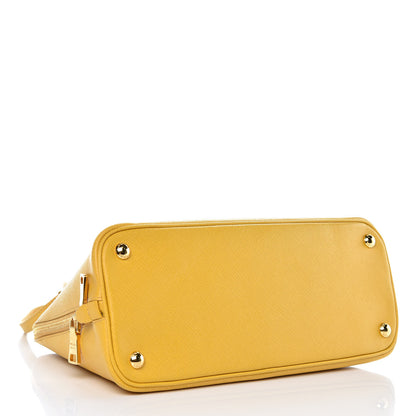 Prada Saffiano Lux Medium Promenade Tote Mimosa 4 of 8