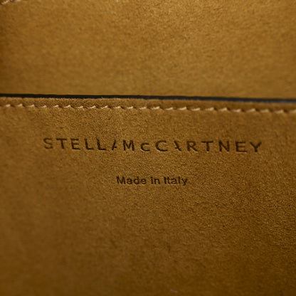 Stella McCartney Eco Alter Nappa Perforated Logo Mini Crossbody Black 6 of 11