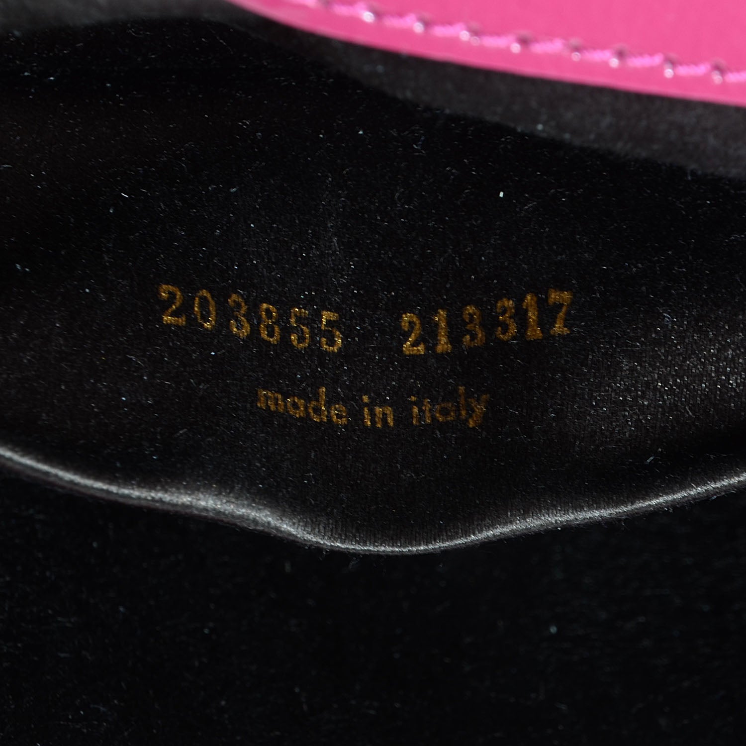 Saint Laurent Textured Patent Monogram Large Belle De Jour Clutch Fuchsia 7 of 7