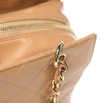 Chanel Caviar Quilted Petit Timeless Tote PTT Beige 8 of 17