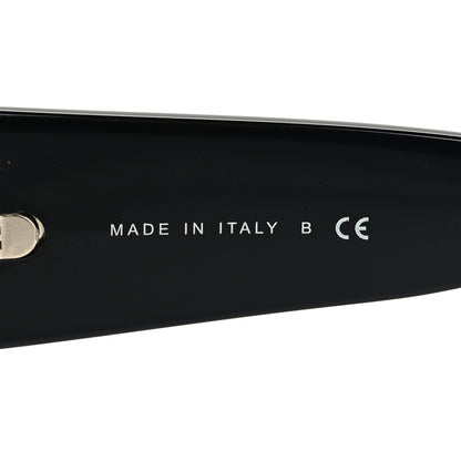 Chanel Acetate Strass Rectangle Sunglasses 5421B Black 6 of 8
