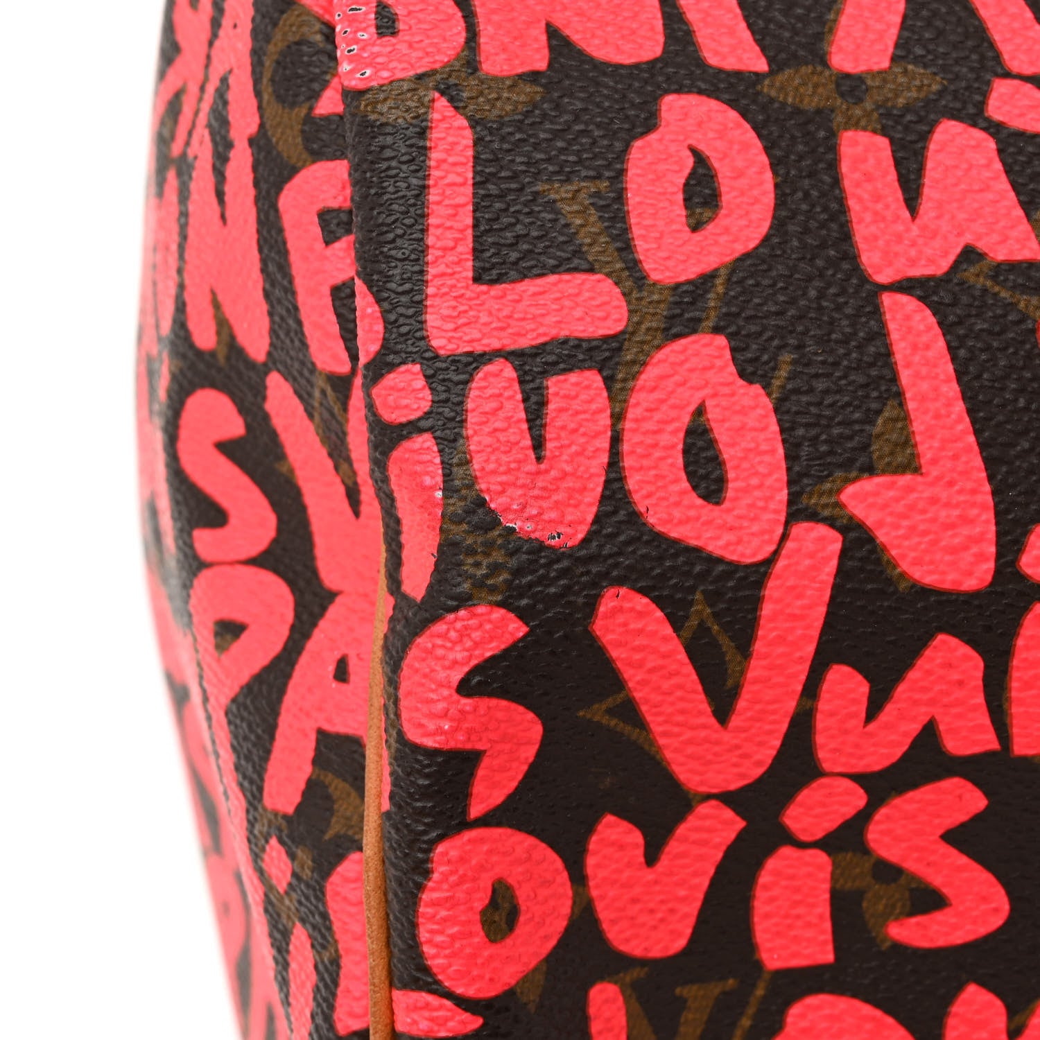 Louis Vuitton Monogram Graffiti Speedy 30 Fuchsia 16 of 21