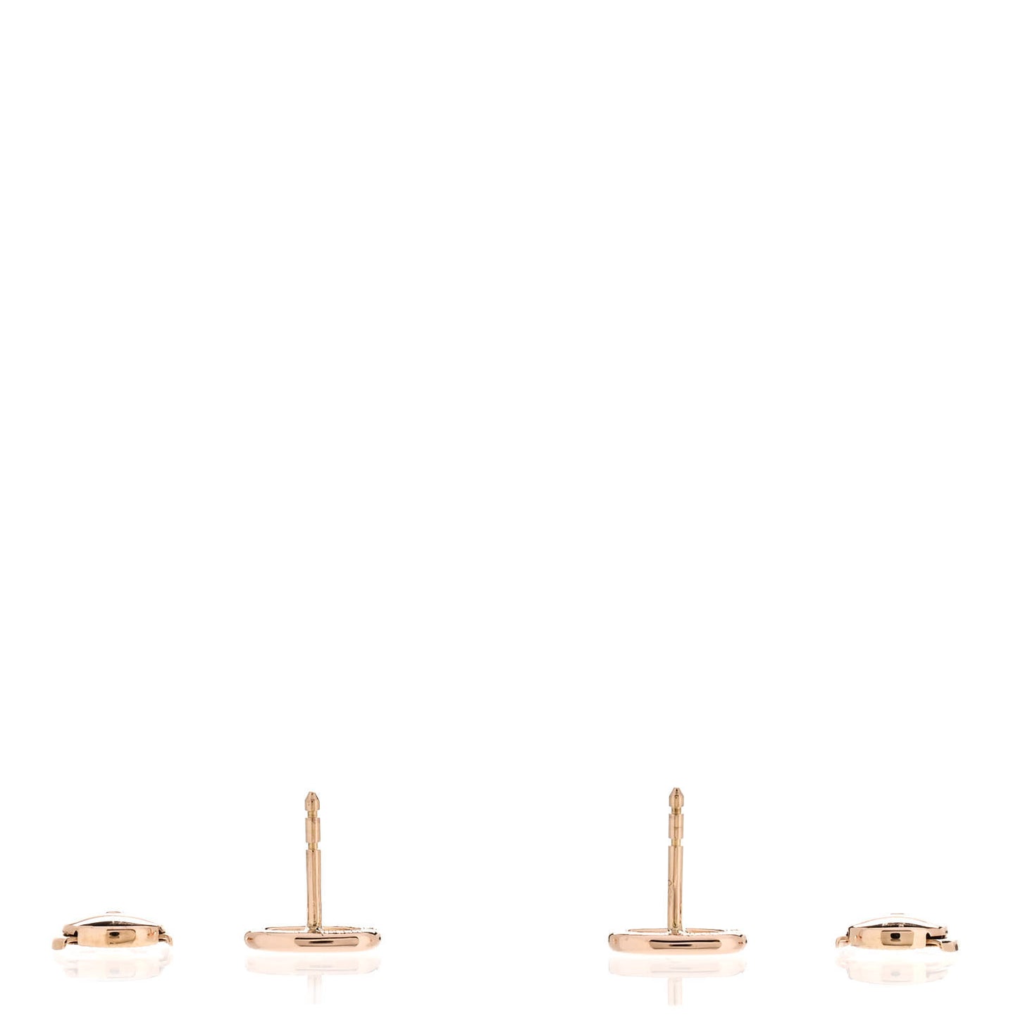 18K Rose Gold TPM Farandole Stud Earrings