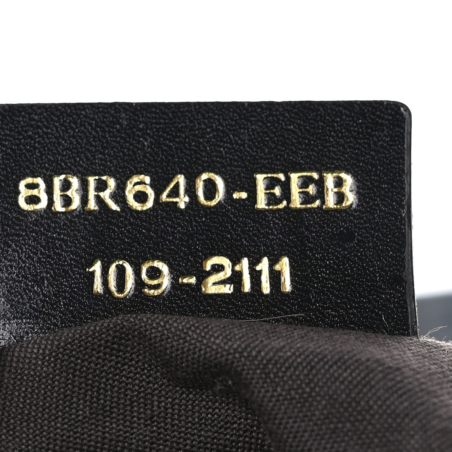 Fendi Zucchino Tote Tobacco Black 7 of 10