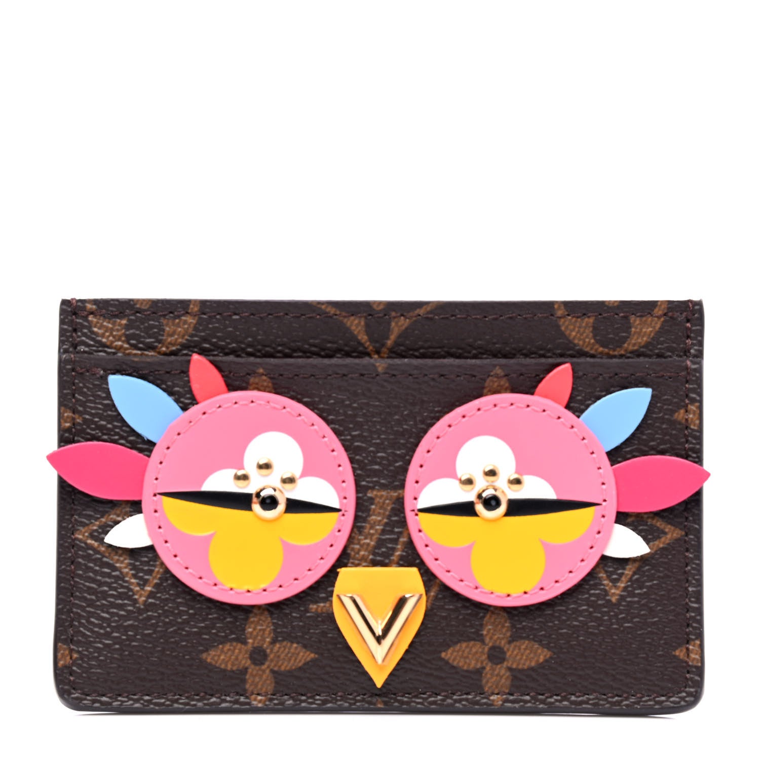 Louis Vuitton Monogram Lovely Birds Card Holder 1 of 4