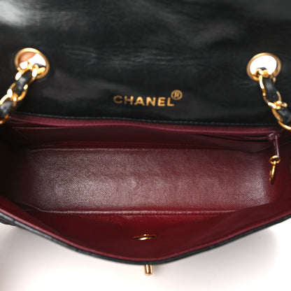Chanel Lambskin Quilted Small Single Flap Black 5 of 10