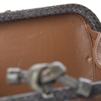 Bottega Veneta Ayers Grained Calfskin Intrecciato Knot Studded Clutch 8 of 14