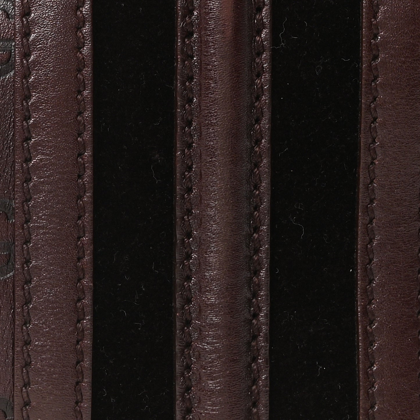 Guccissima Large Treasure Boston Dark Brown