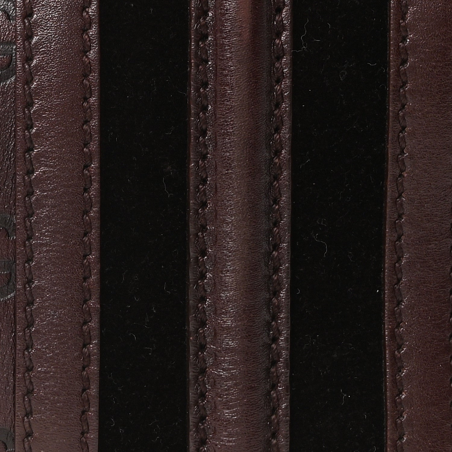 Gucci Guccissima Large Treasure Boston Dark Brown 8 of 10