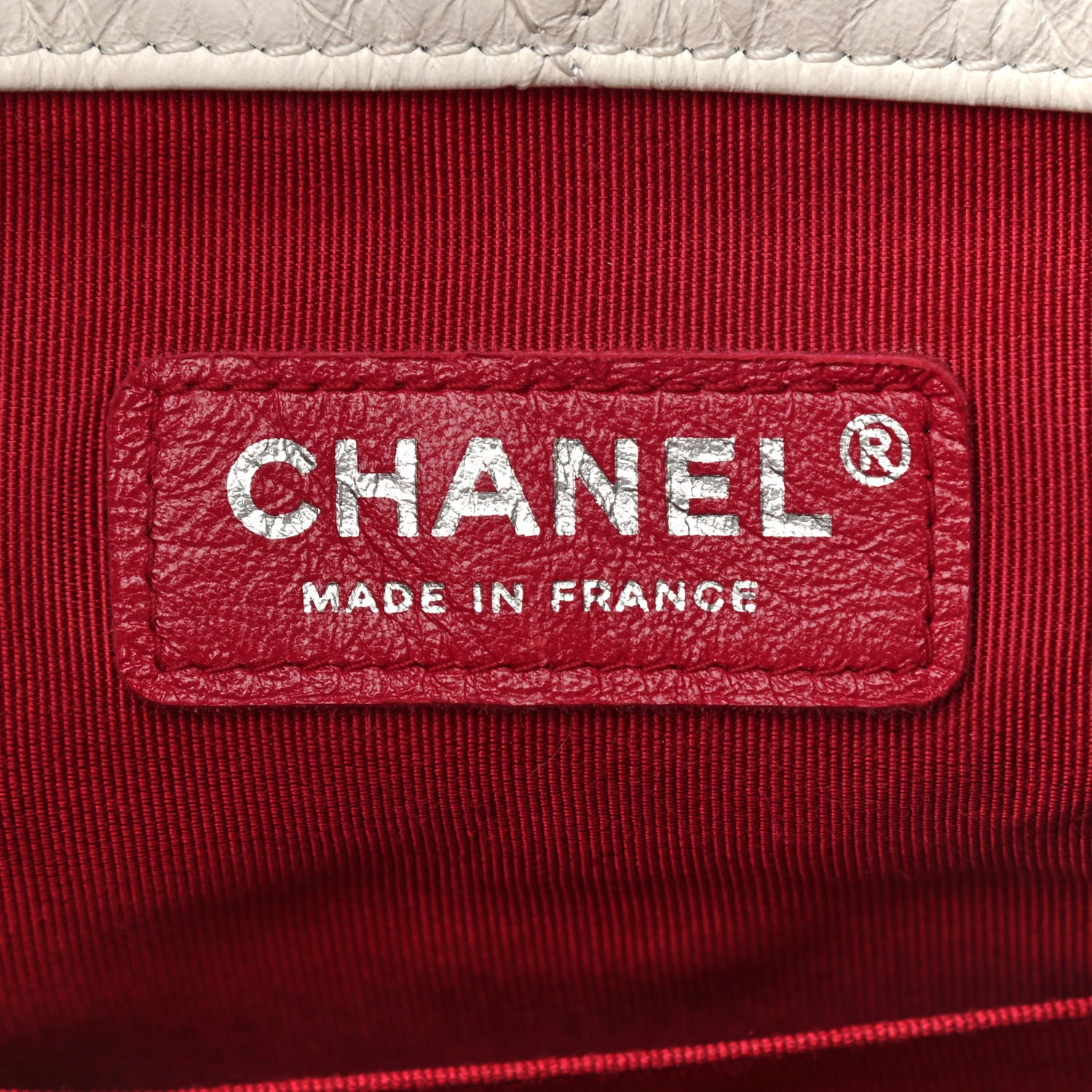 Chanel Aged Calfskin Quilted Gabrielle Backpack Black White 6 of 9