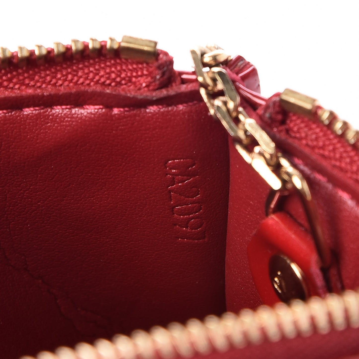 Vernis Key Pouch Pomme D'Amour