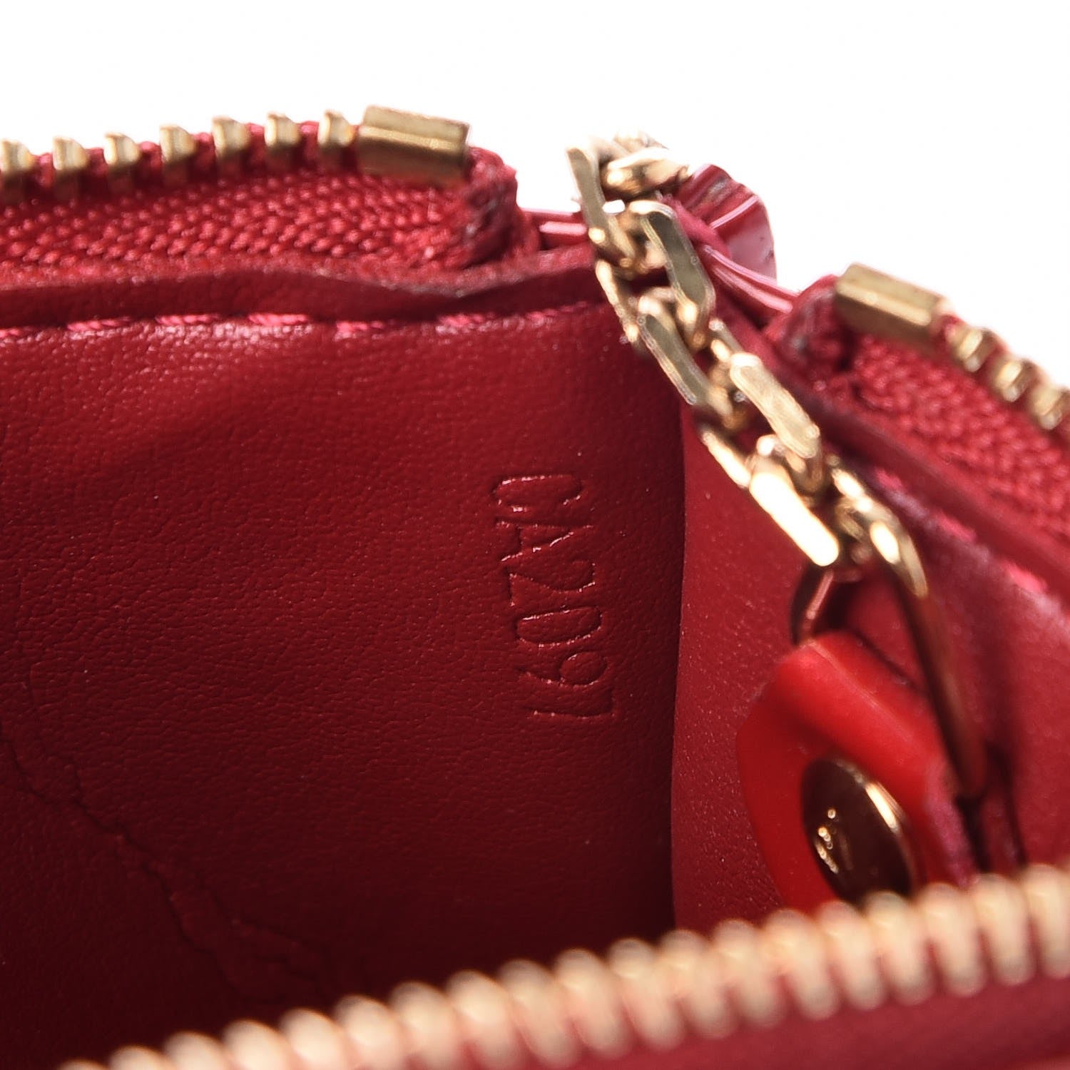 Louis Vuitton Vernis Key Pouch Pomme D'Amour 7 of 7