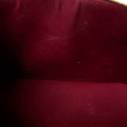 Louis Vuitton LOUIS VUITTON Vernis Alma PM Rouge Fauviste 13 of 13