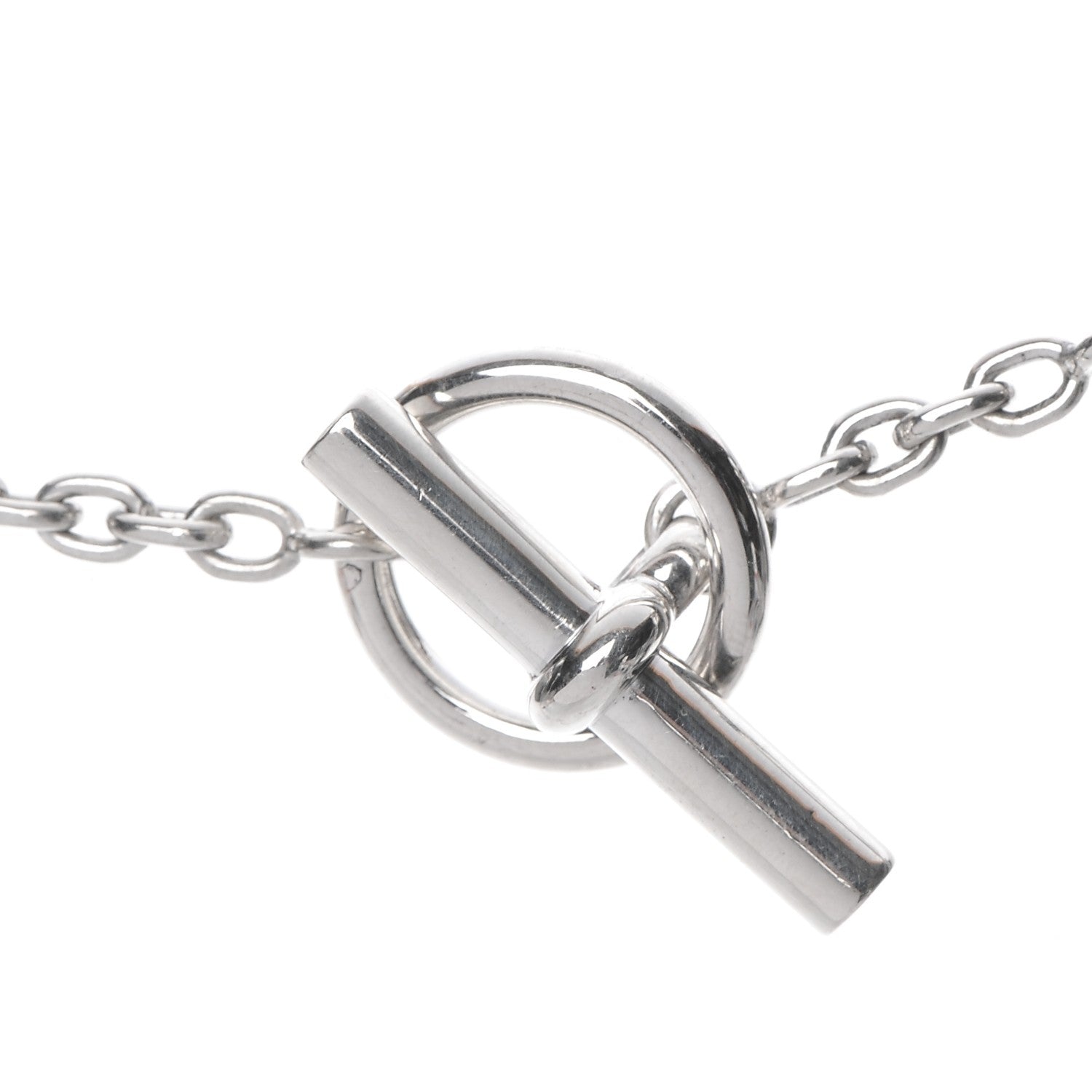 Hermes Sterling Silver Farandole Necklace 120 5 of 8
