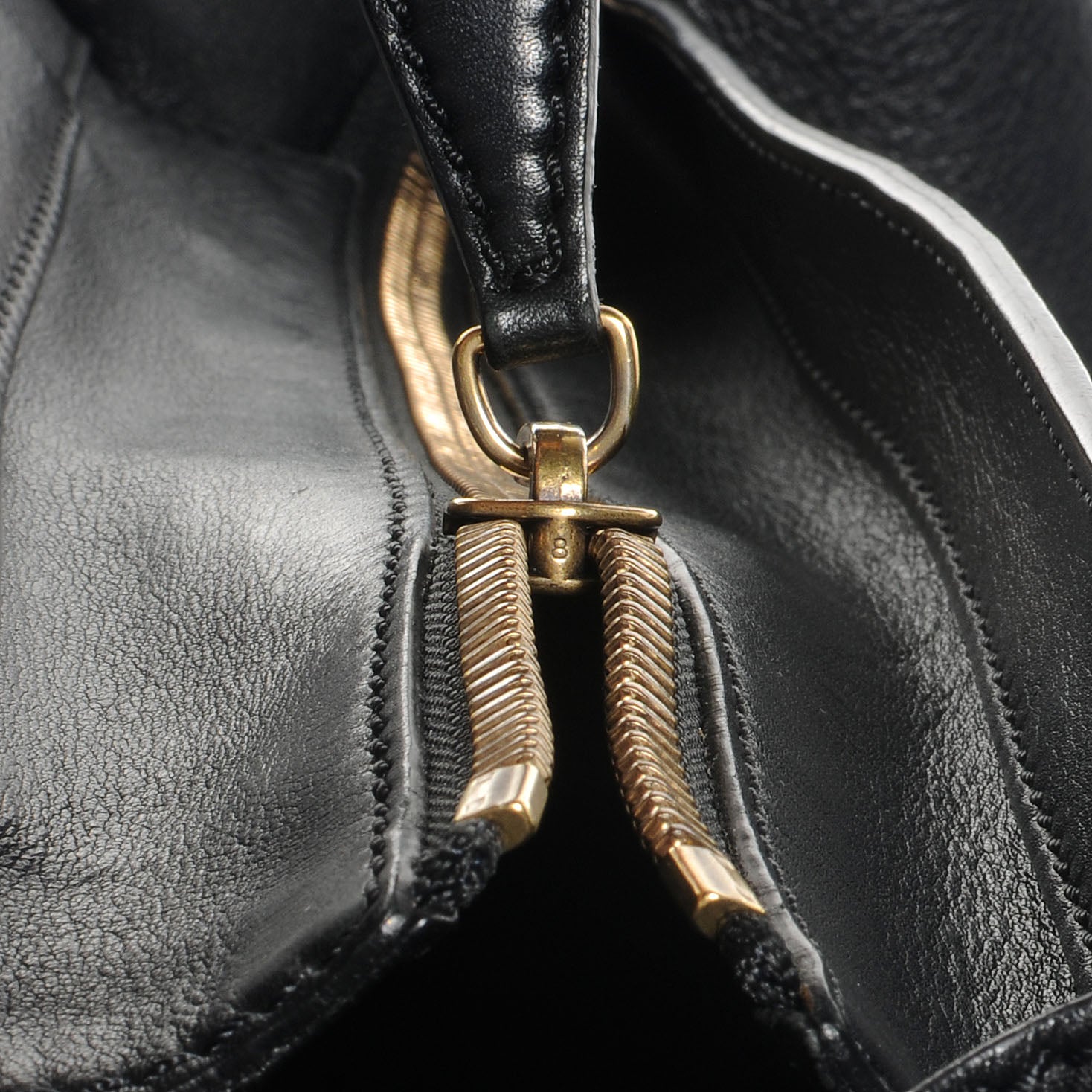 Celine Smooth Calfskin Mini Luggage Black 9 of 9