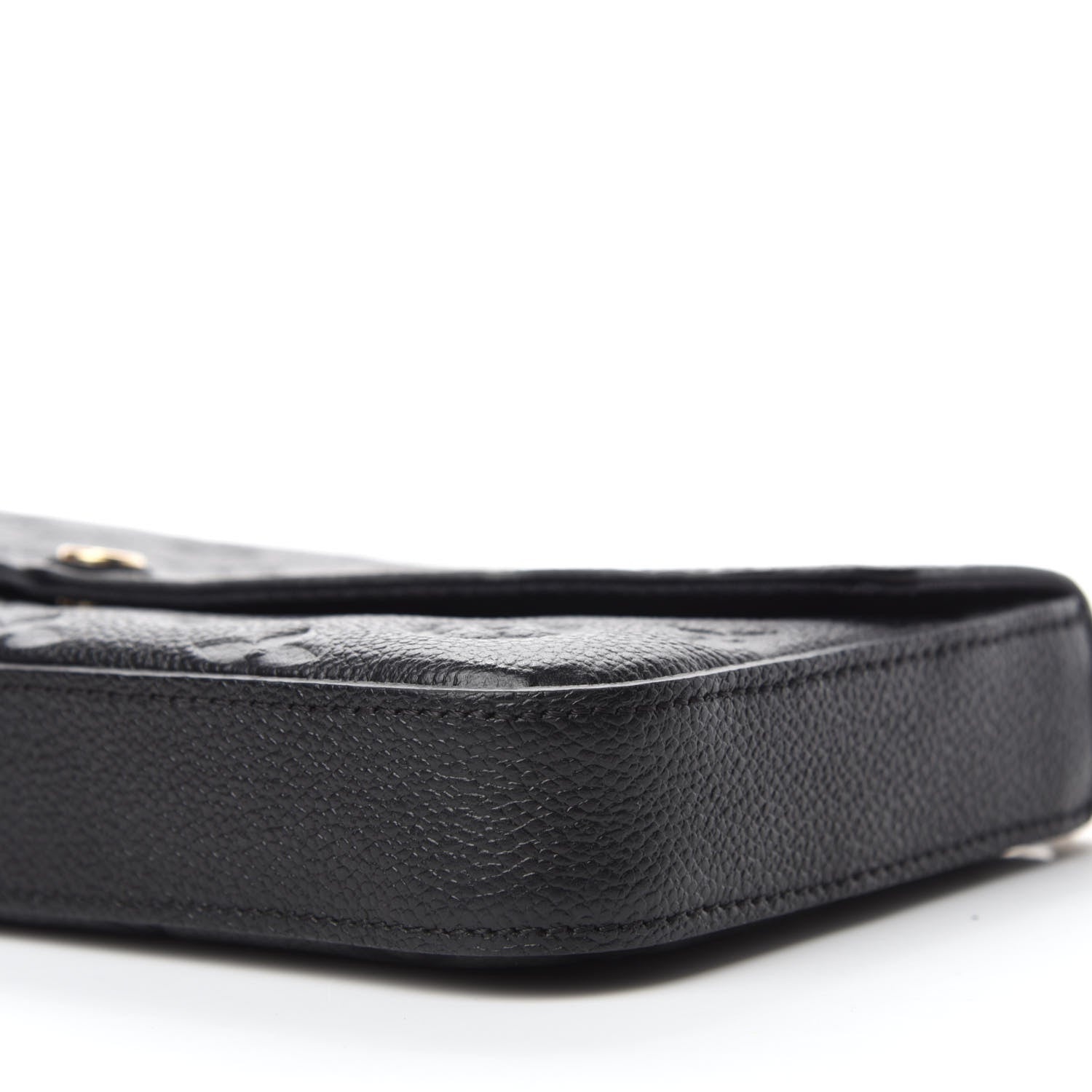 Louis Vuitton Empreinte Pochette Felicie Chain Wallet Black 7 of 13