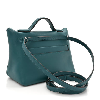 Hermes Evercolor Matte Alligator Swift Touch 24/24 21 Vert Bosphore 3 of 11