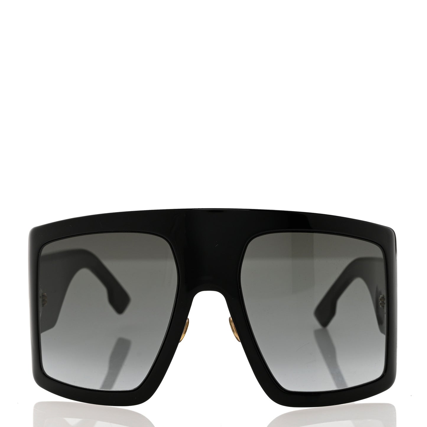 Acetate DiorSo Light 1 Shield Sunglasses Black