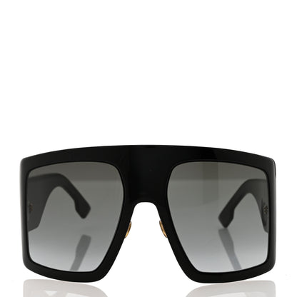 Christian Dior Acetate DiorSo Light 1 Shield Sunglasses Black 2 of 9