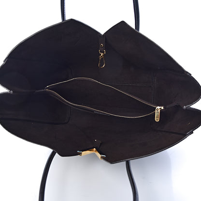 Louis Vuitton Calfskin Monogram Kimono Tote Black 5 of 9