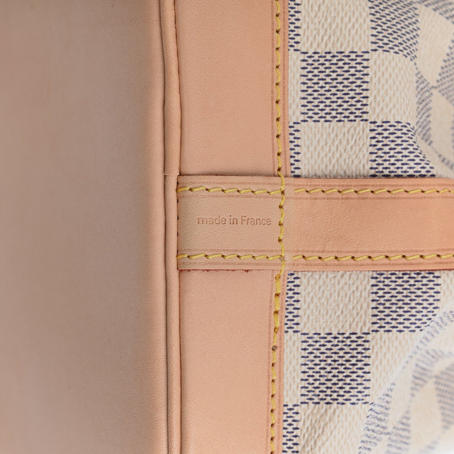 Louis Vuitton Damier Azur Noe BB 7 of 8