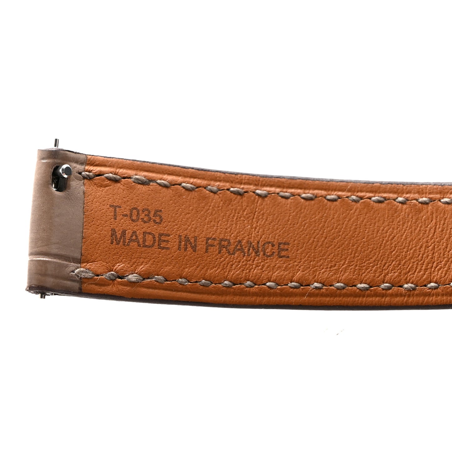 Matte Alligator Watch Strap Etoupe