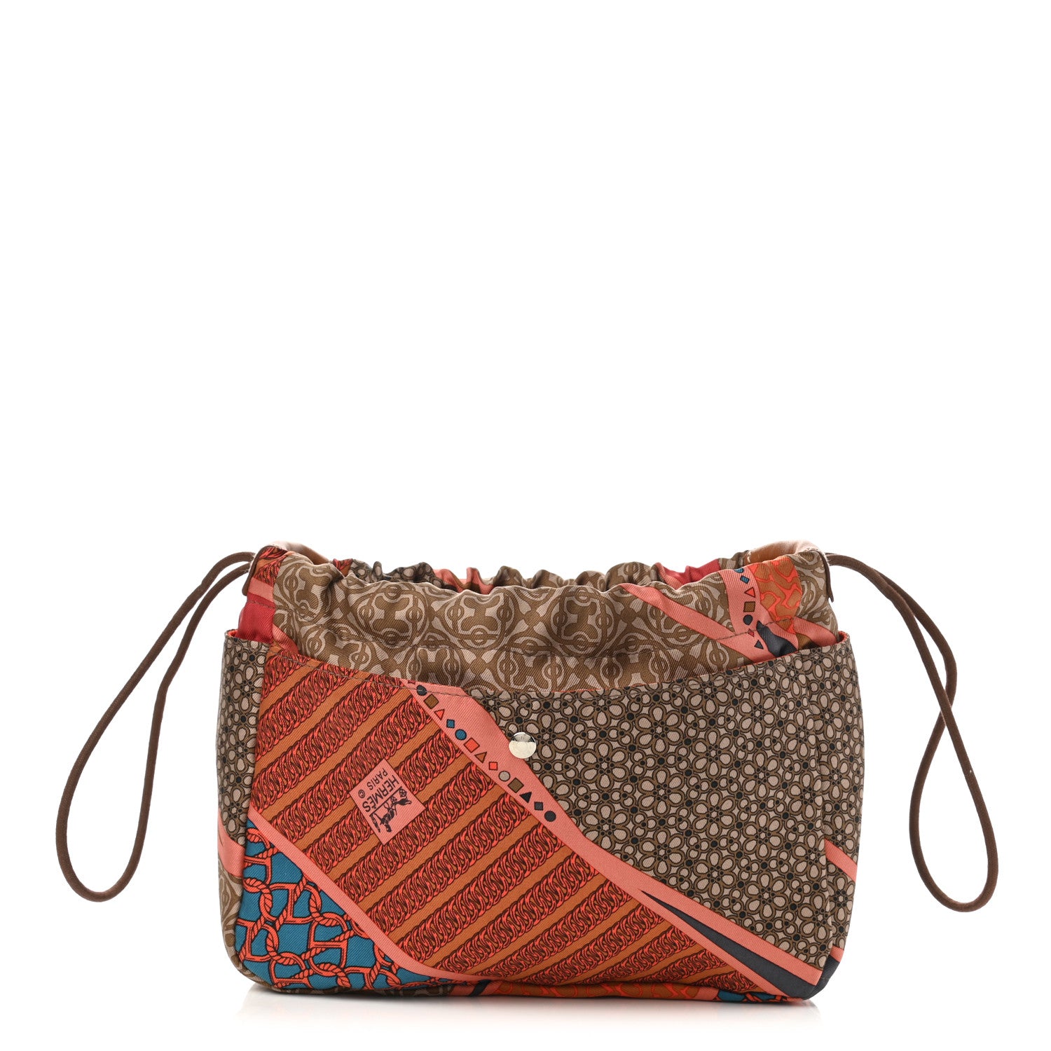 Hermes Silk Barenia Carre en Cravates Fourbi 20 PM Pouch 1 of 7