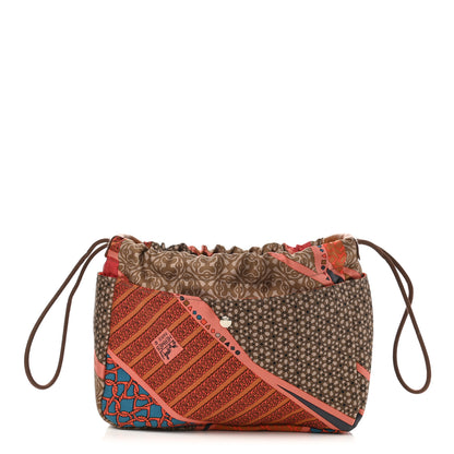 Hermes Silk Barenia Carre en Cravates Fourbi 20 PM Pouch 1 of 7