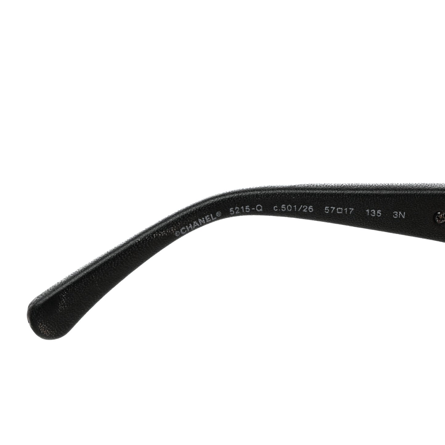 Cat Eye Chain Polarized Sunglasses 5215-Q Black
