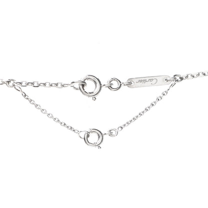 Cartier 18K White Gold Medium Hearts and Symbols Necklace 4 of 5