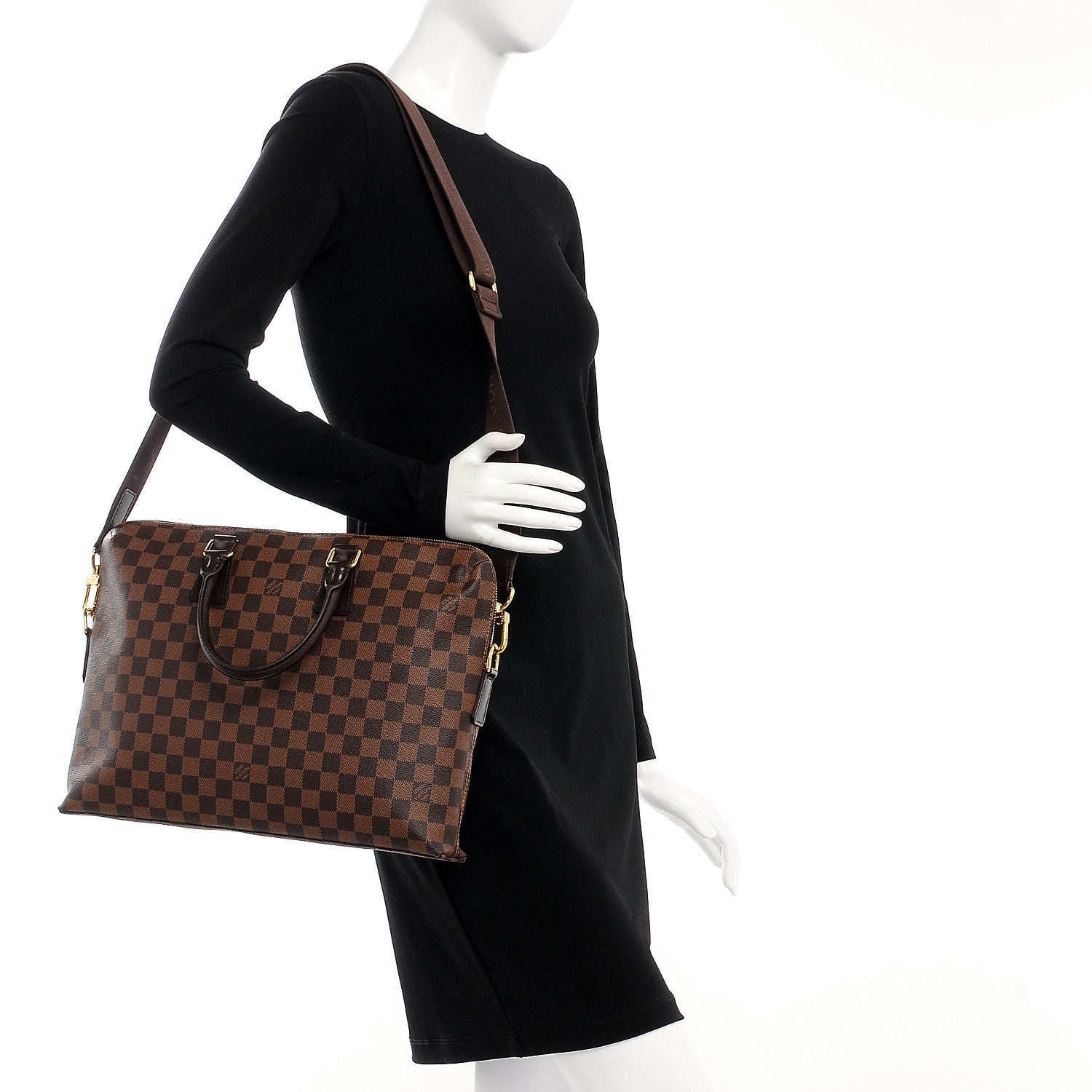Louis Vuitton Damier Ebene Porte-Documents Jour 2 of 9