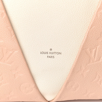 Louis Vuitton Empreinte V Tote MM Beige Rose Creme 12 of 13