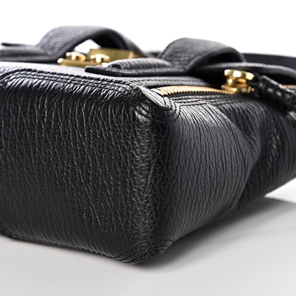 3.1 Phillip Lim 3.1 Textured Calfskin Mini Pashli Satchel Black 8 of 8